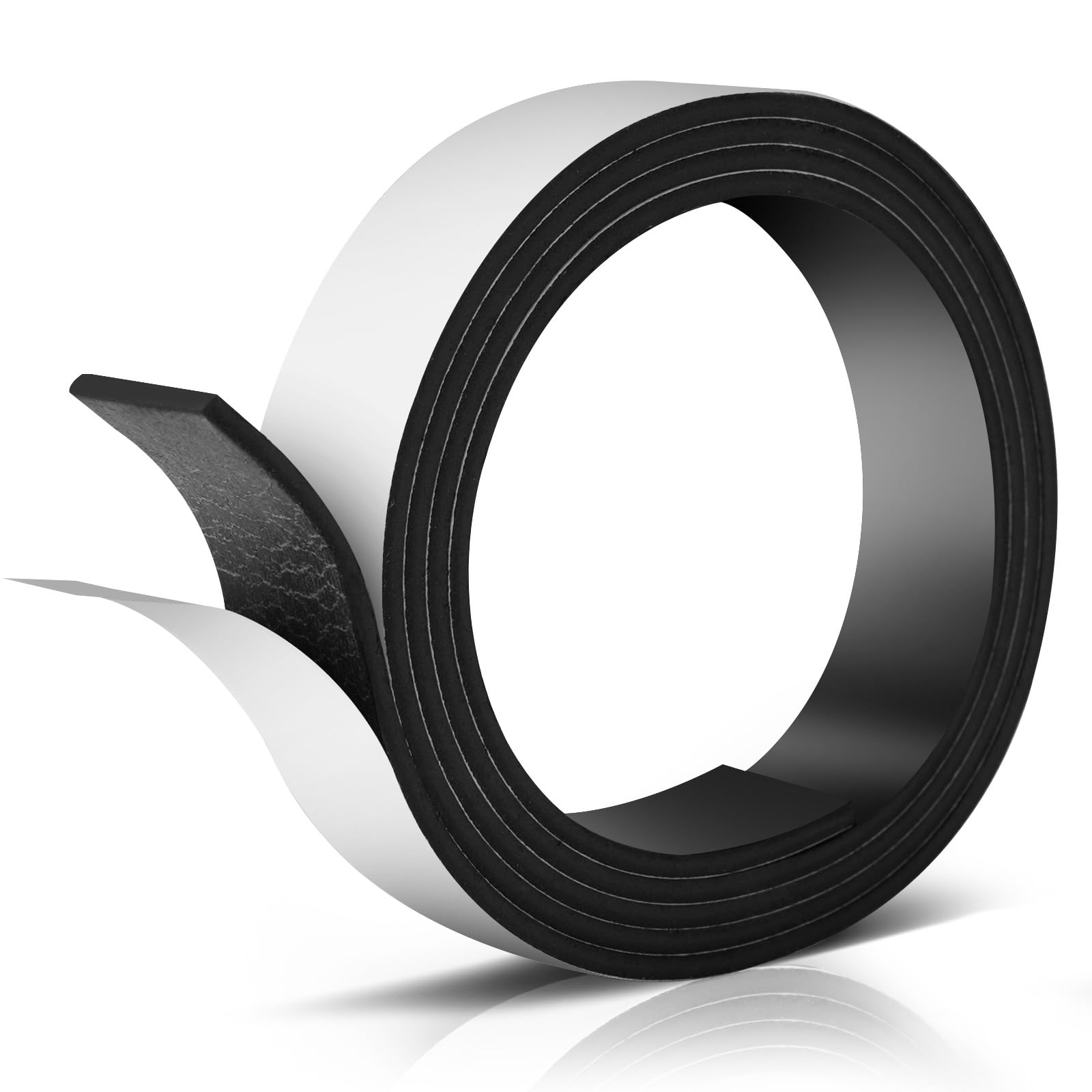 Romon Nastro Magnetico Autoadesivo, 1 M Rotolo Con Forte Supporto, Facile Da Tagliare e Attaccare Su Superfici Piane, Per Zanzariera