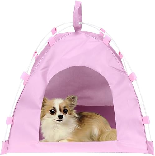 Ochine Tienda de campaña para mascotas impermeable para perros y gatos, portátil, plegable, impermeable, duradera, para perros, gatos, cama para