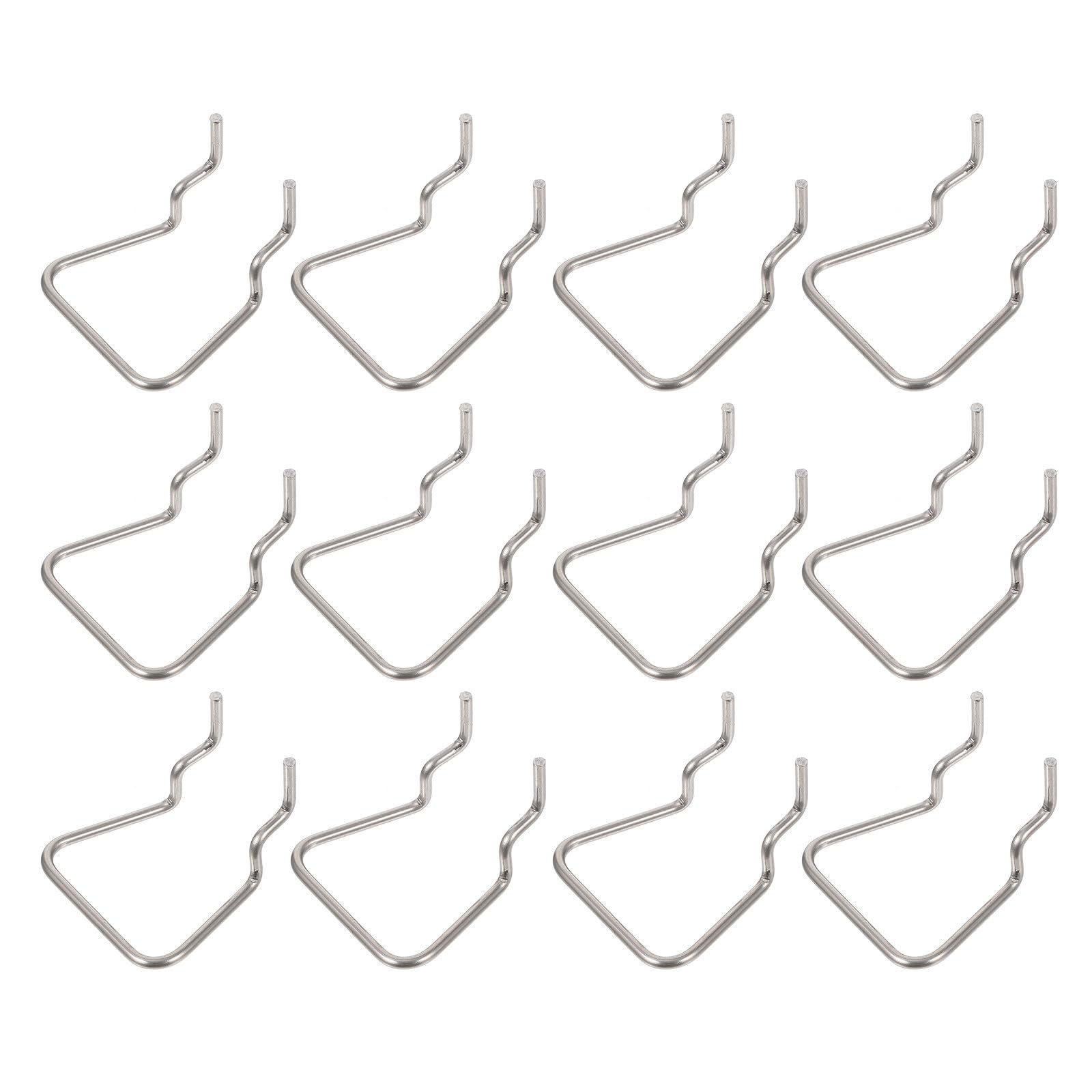 Crochet organisateur en acier inoxydable durable d'exposition pour suspendre 12 ustensiles