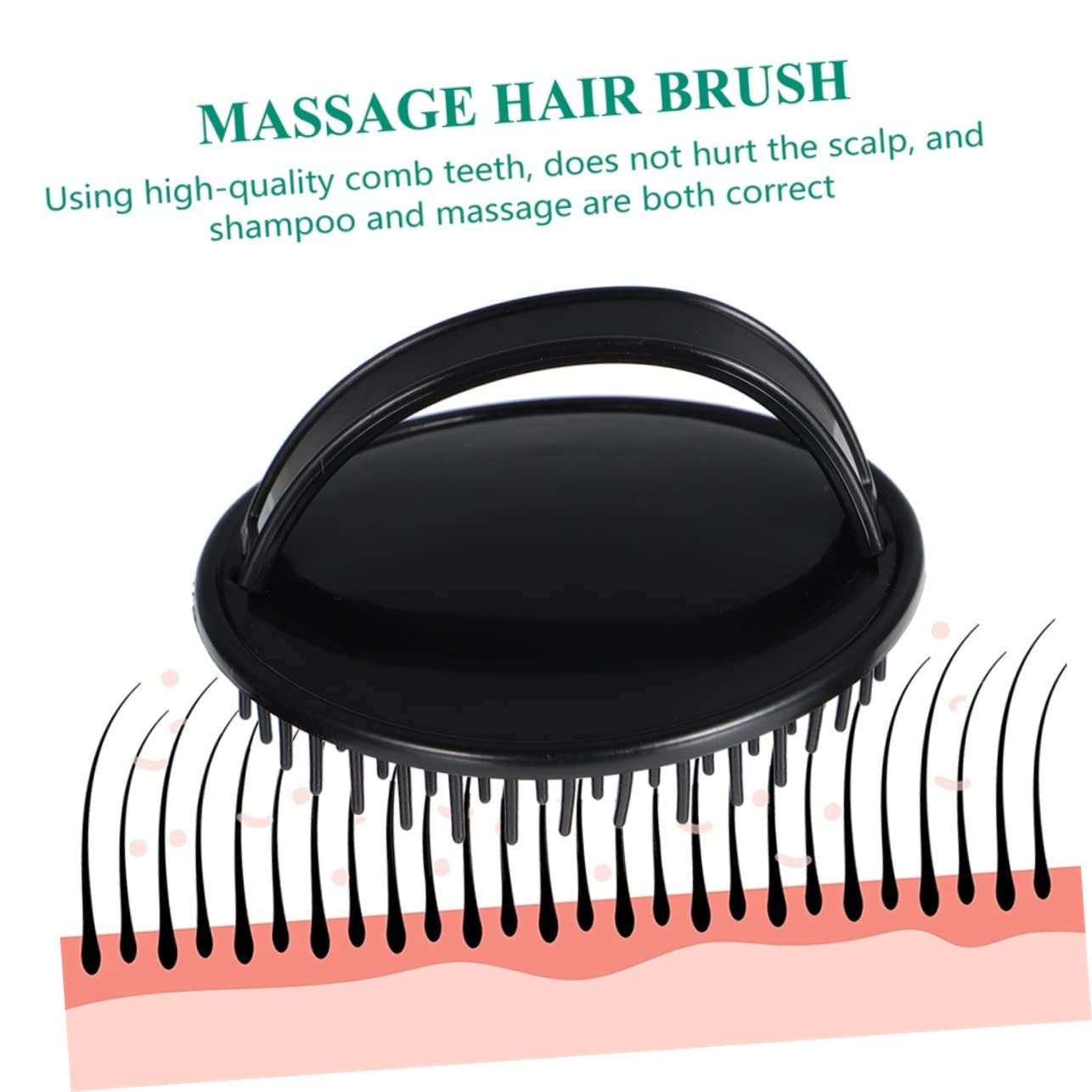 Cepillos De Masaje Para Cabelludo Herramientas De Para Ducha Y Baño Cuidado Del Cabelludo Masajeador De Champú Cepillo Exfoliante Para Pelo Seco Y Húmedo 4 Piezas X 5