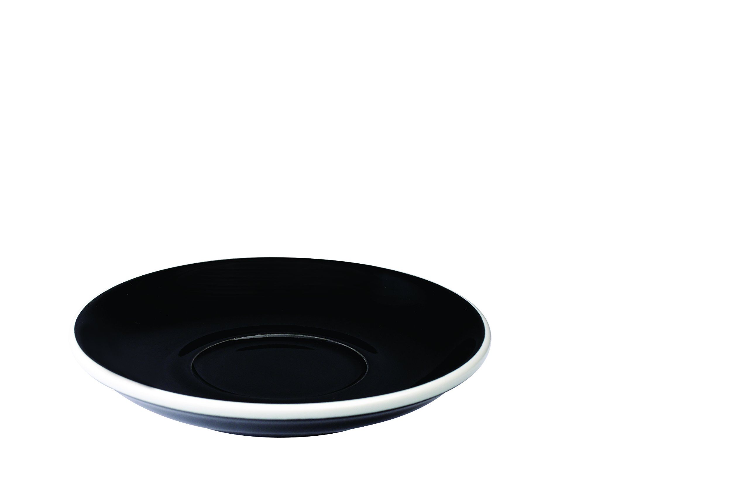 HlpiAMok Yasirona XGATML Loveramics Egg 15.50cm Café Latte Saucer Black
