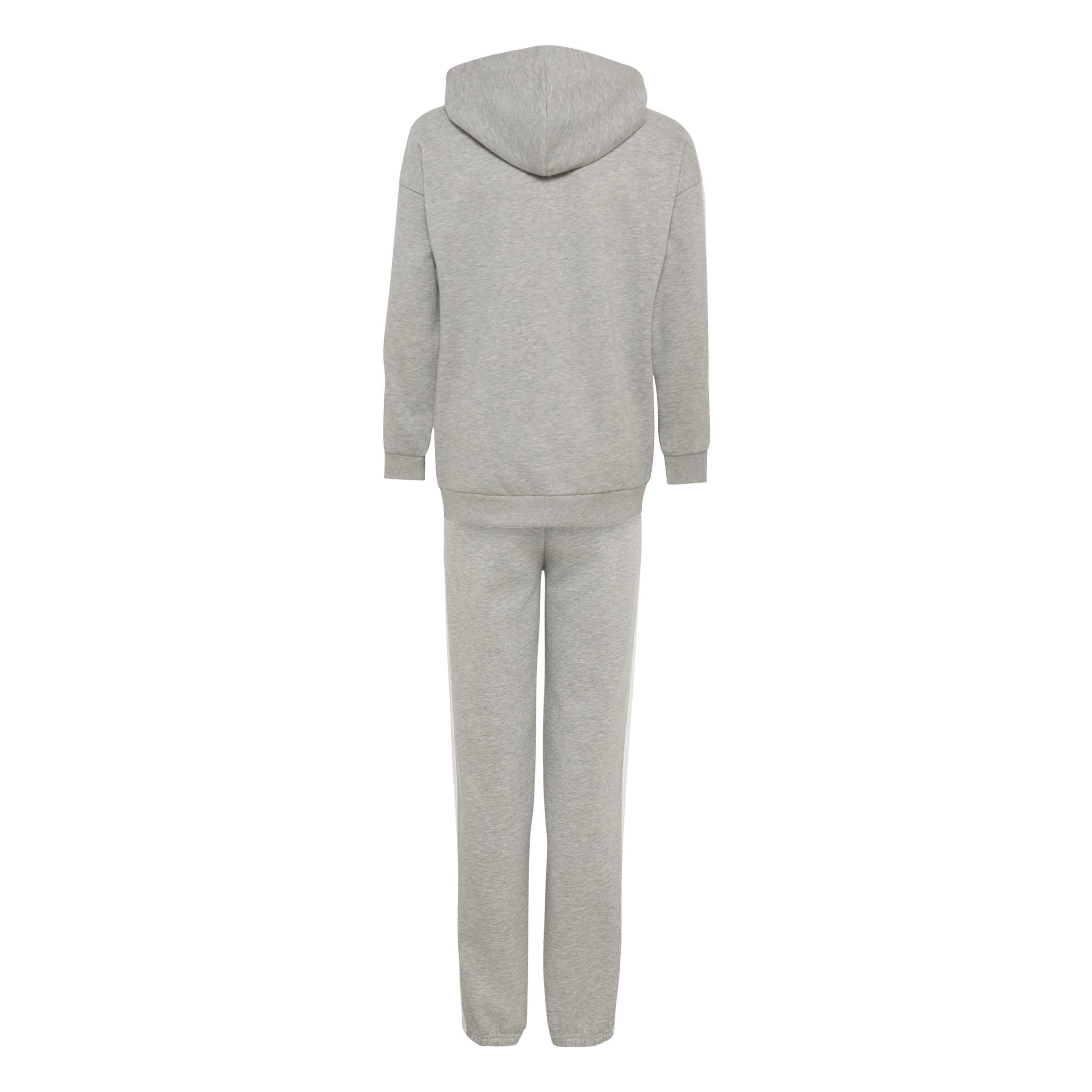 adidas adidas - Tuta da ragazzo in pile con 3 strisce