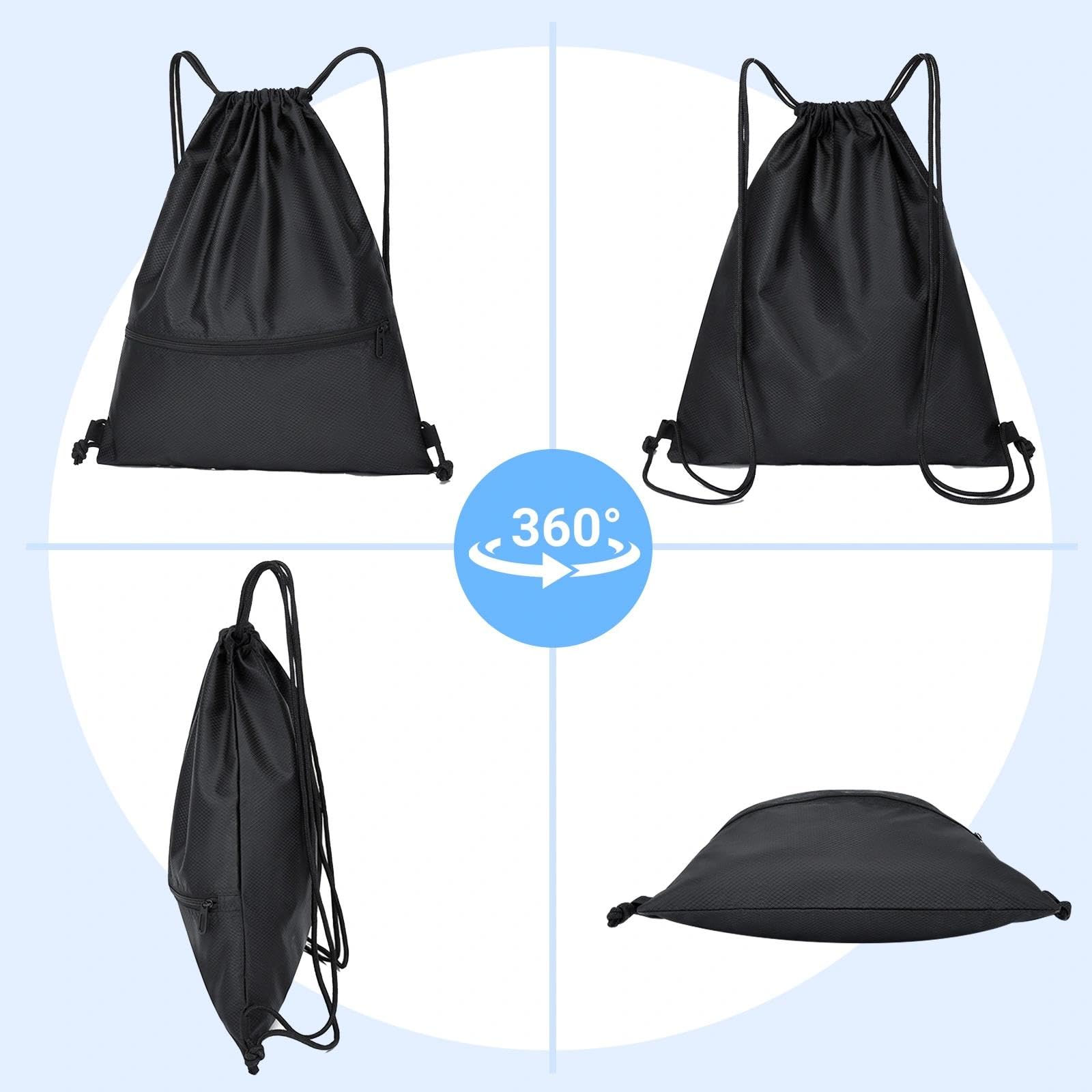 JSTHHTT Mochilas de Cuerdas Bolsas de Cuerdas para el Gimnasio, Mochila Bolsa Cuerda, Mochila con cordón Bolso Mochilas Deportiva Casual, Bolsas Cuerda Gimnasio Mujer Hombre — view 4