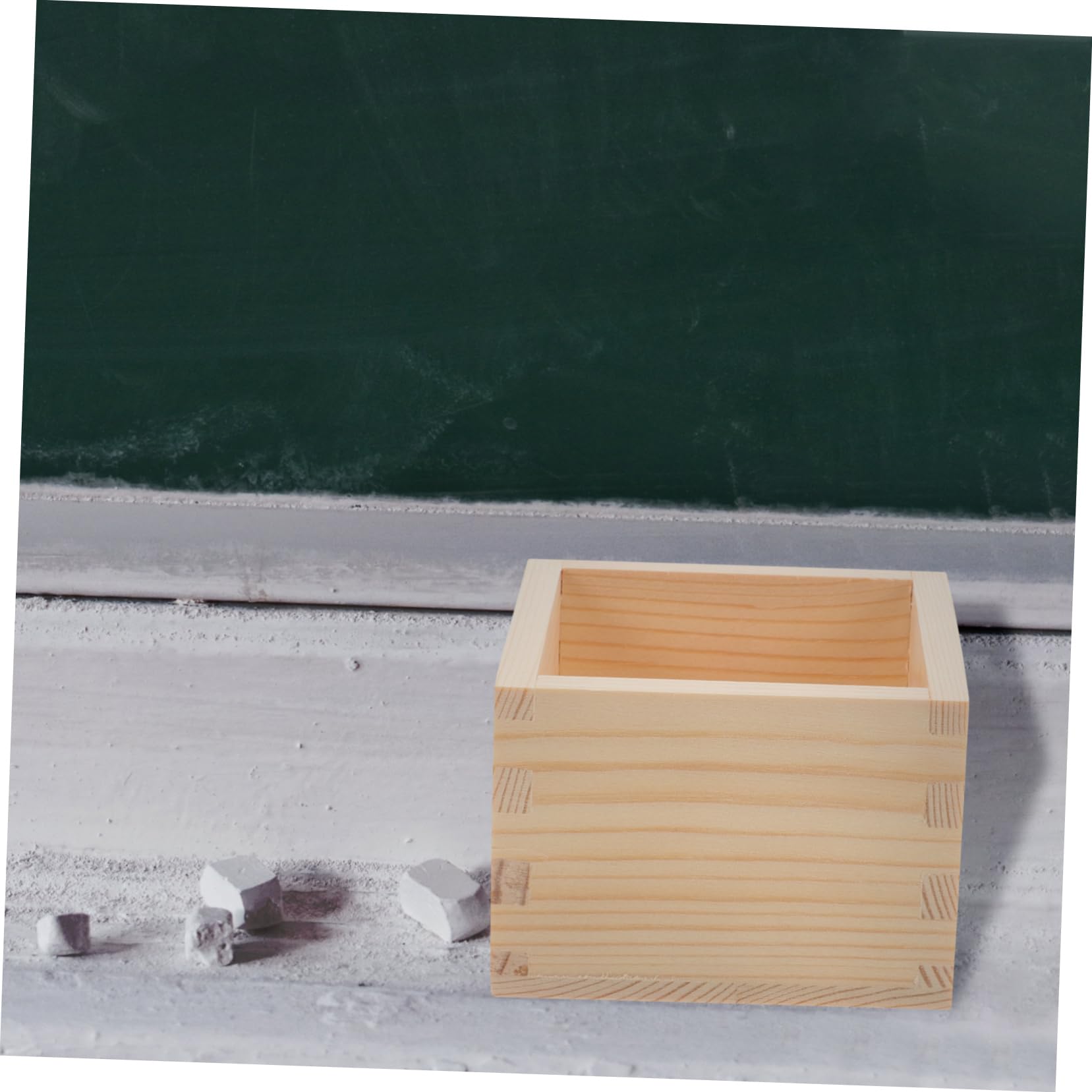 SHINEOFI 5pezzi Portapenne Legno Per Gessetti Scatola Organizzatrice Per Ufficio e Scuola Compatte Soluzione Pratica Per Cancelleria e Decorazione Escritorio