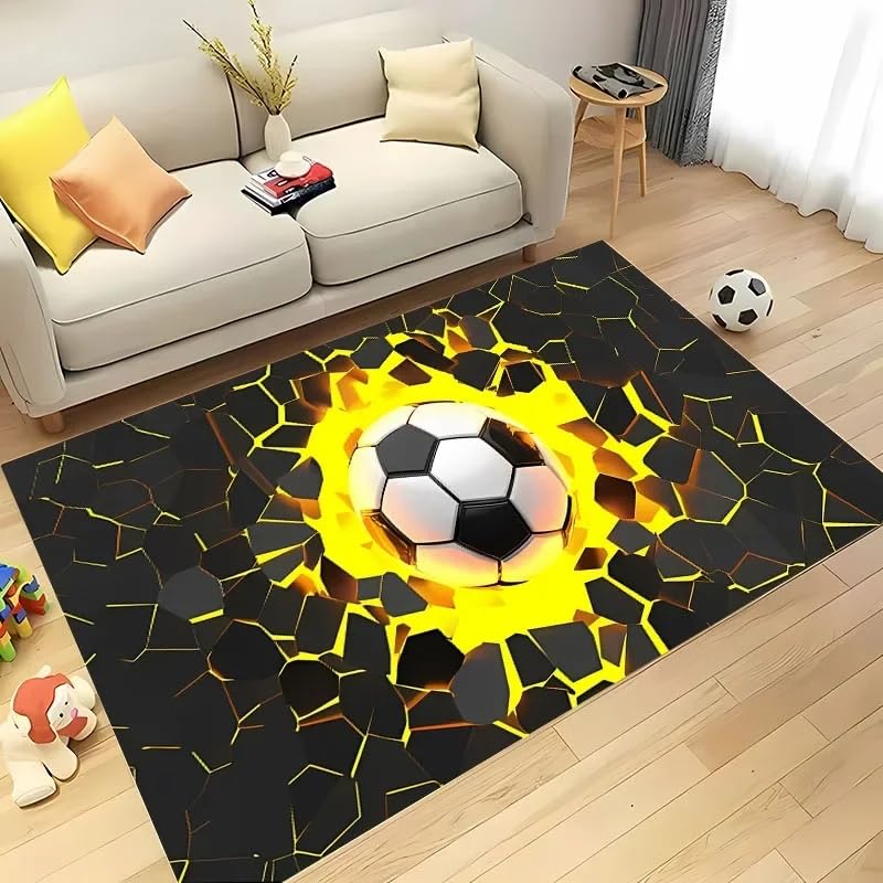 Tapis de football pour chambre d'enfant 40x60cm