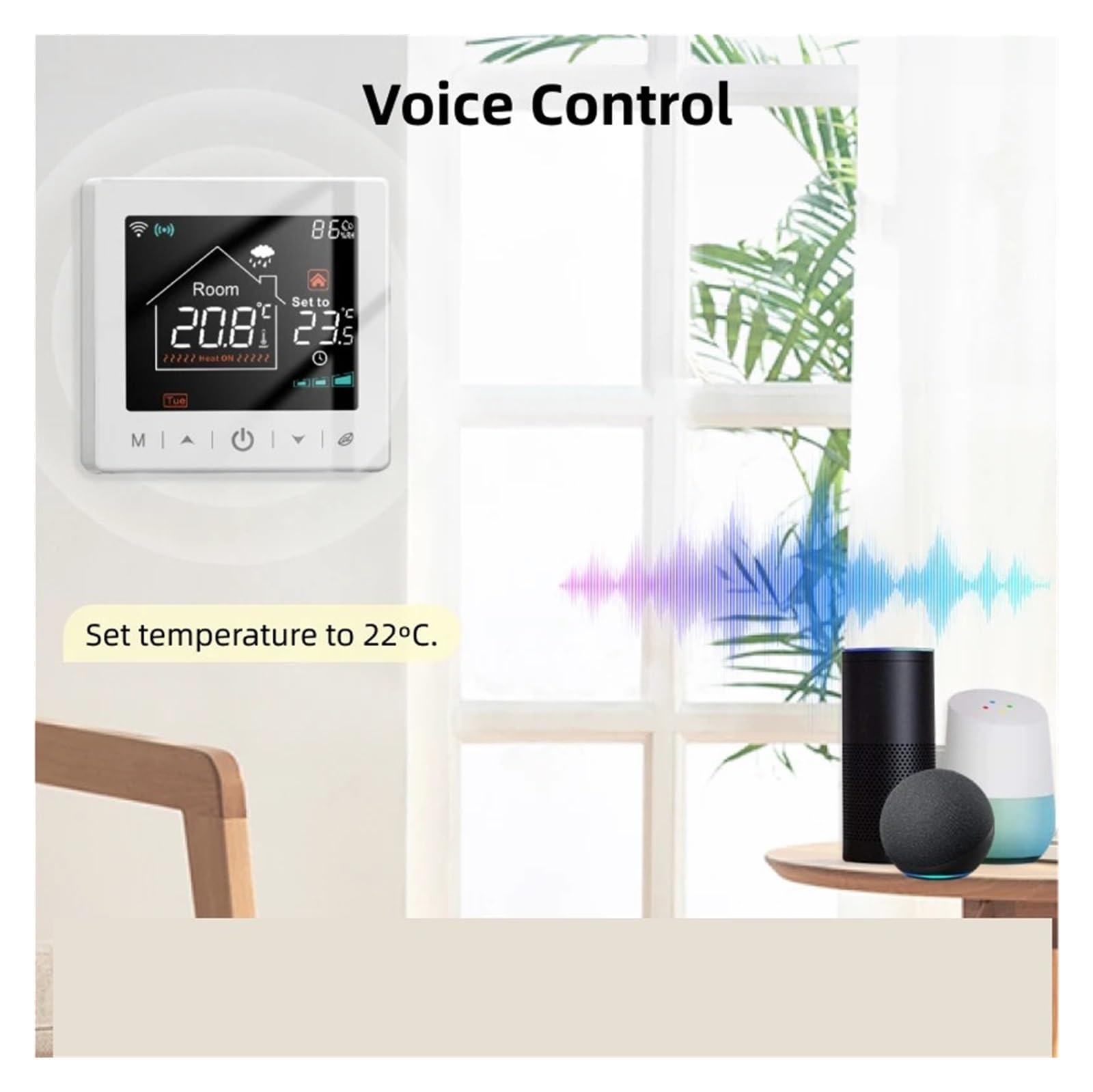 Termostato Wifi for casa intelligente RF Caldaia a gas Riscaldamento Controllo remoto programmabile della temperatura ambiente