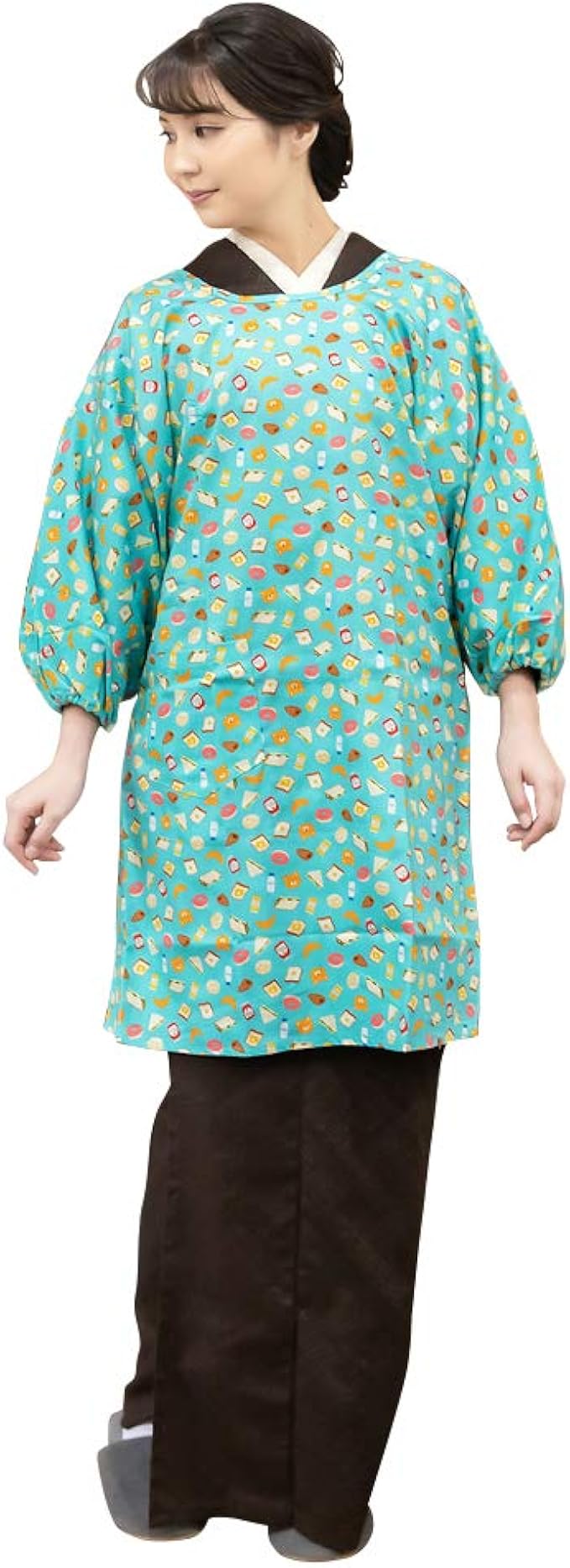 Amazon Co Jp Kimonomachi ロング丈 割烹着 水色 クマのパン屋さん 母の日 敬老の日 誕生日 プレゼント ギフト 服 ファッション小物 Amazon Co Jp Kimonomachi ロング丈 割烹着 水色 クマのパン屋さん 母の日 敬老の日 誕生日 プレゼント ギフト 服 ファッション小物