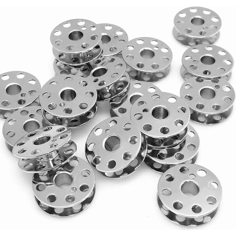 10/20/50/80/100 szt. Metalowe szpulki do szycia maszyn Singer Featherweight 221 301 Akcesoria(80 PCS)