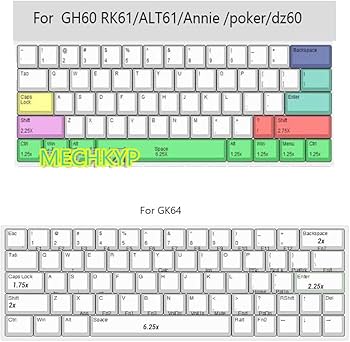 Amazon.com: 60% PBT Keycaps Set Sakura Japanese OEM for MX