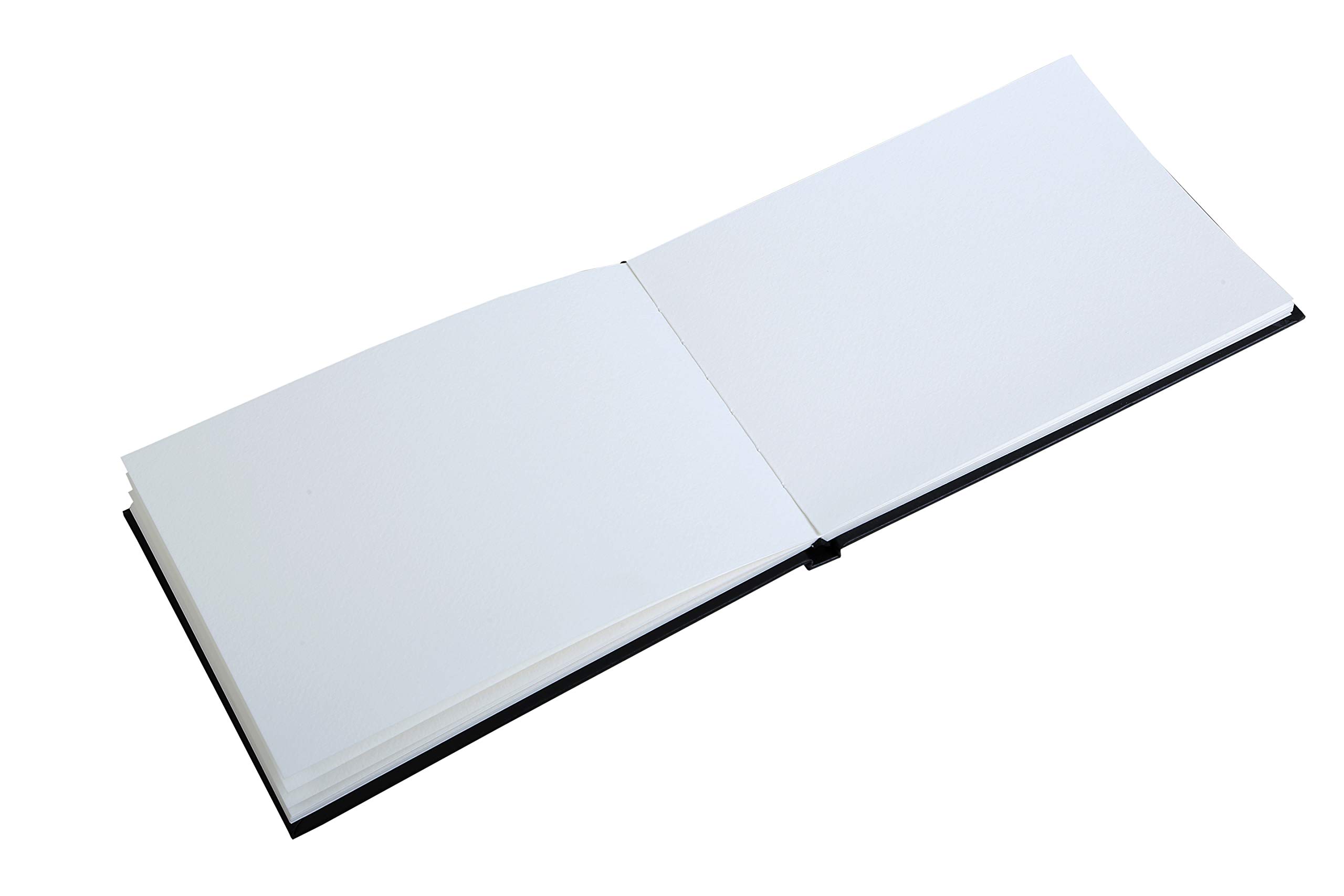 BRUSTRO Artist 25% Cotton Watercolour Stitched Bound Journal Cold Pressed, 200 Gsm A5-30 Sheets