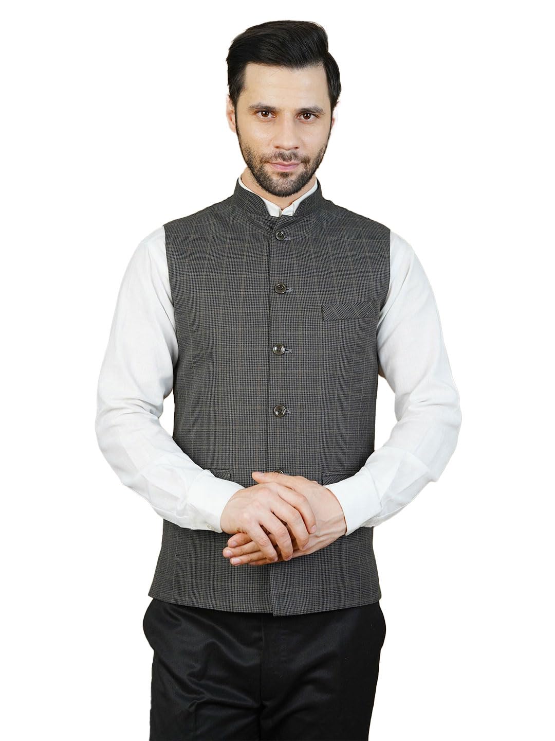 wintage Mens Terry Wool Nehru Jacket-picture-51
