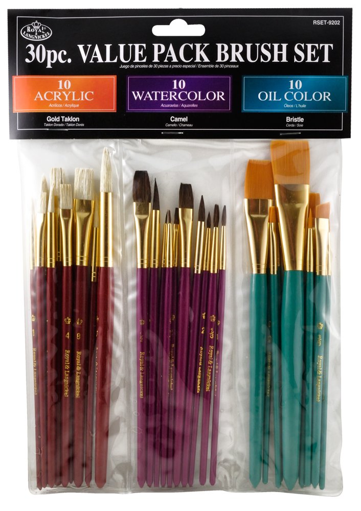 Royal & Langnickel and Value Brush Set (Pack of 30)
