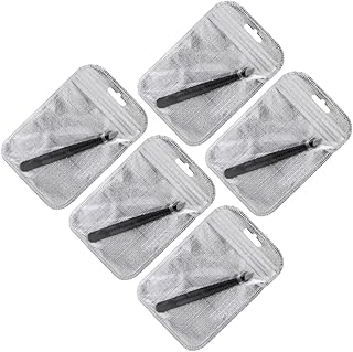 Slant Tweezers 5pcs of One Set Stainless Steel Eyebrow Clip Eyebrow Tweezers Eyebrow Clip Makeup Eyebrow Clip Portable Eyebrow Clamp for Man Woman Home Travel Eyebrow Clip Tweezers