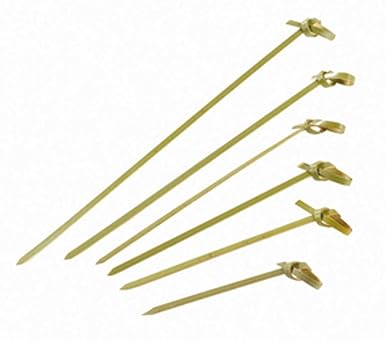 PacknWood 209BBBCL105 Noshi Bamboo Looped Skewer, 4.1-Inch Long (20 Packs of 100)