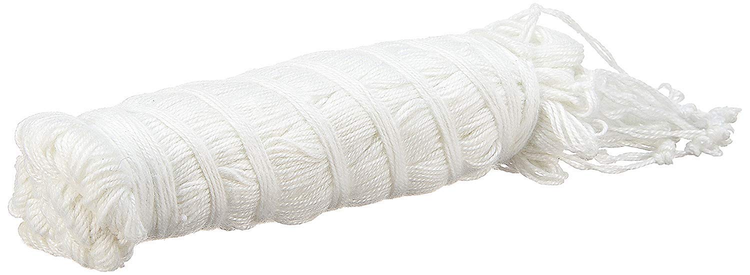 Ambe Jee Cotton Thin Sacred Janeu Thread (Standard Size; White) -3 BDL 60 Pieces