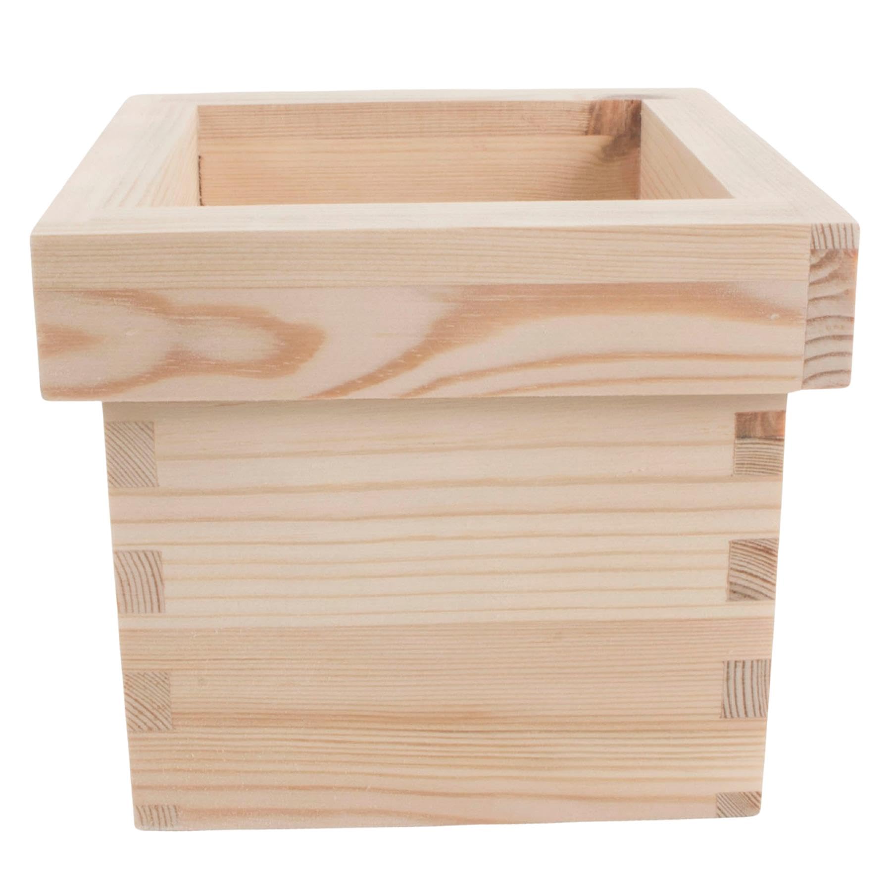 WooDeeDoo Small Square Wooden Planter Box - Image 3
