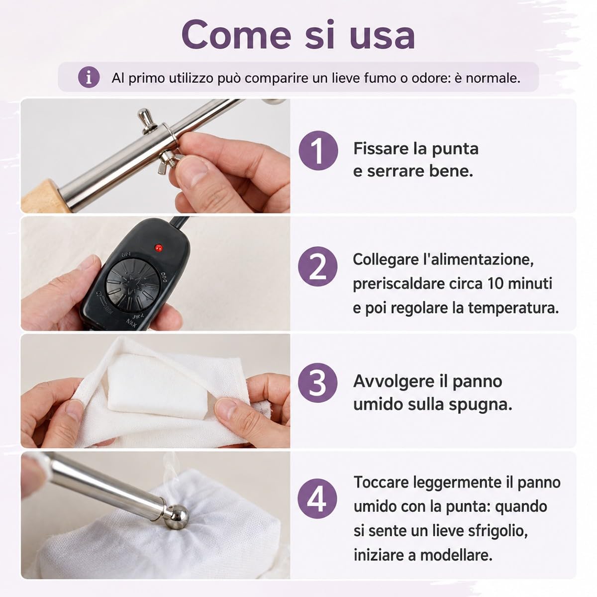 Creatore Elettrico per Fiori in Tessuto con 25 Punte e Accessori, Temperatura Regolabile, Strumento per Modellare Petali e Stirare Fiori Artificiali Fai da Te