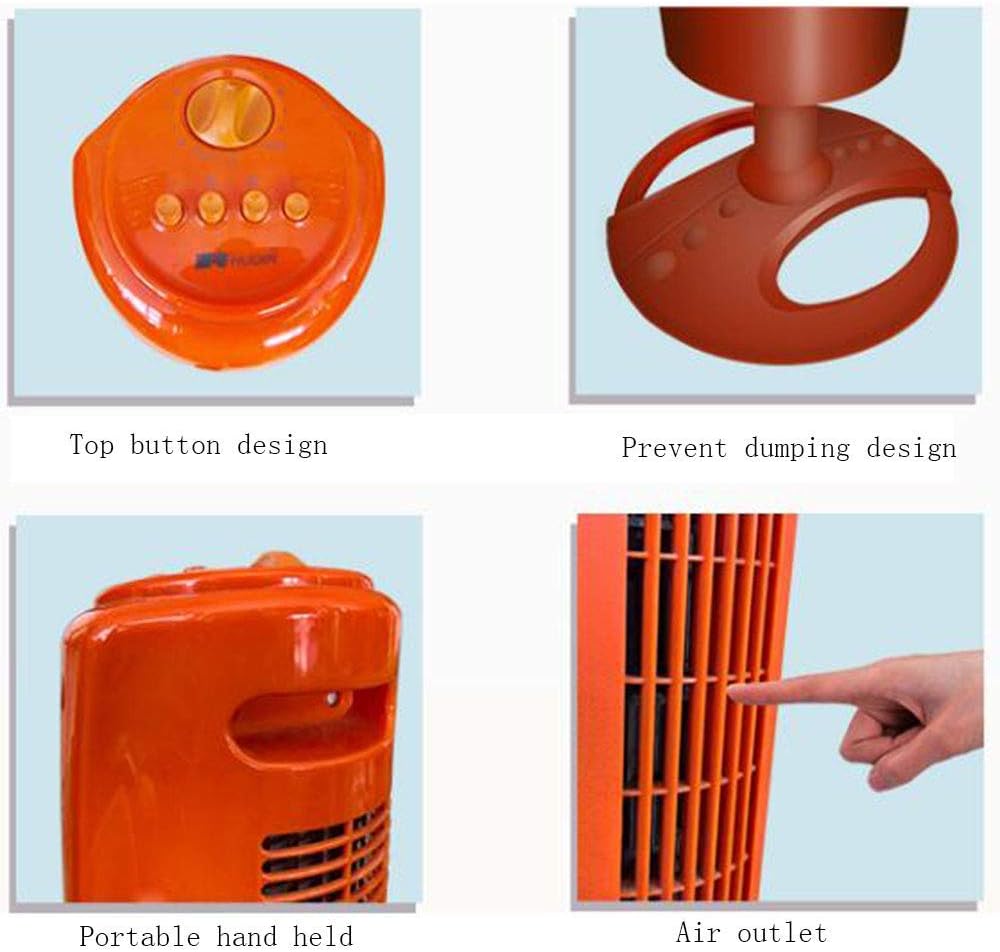 Cold Air Machine Tower Fan Electric Fan Vertical Leafless Fan Ultra-Quiet Home Floor Fan 40W