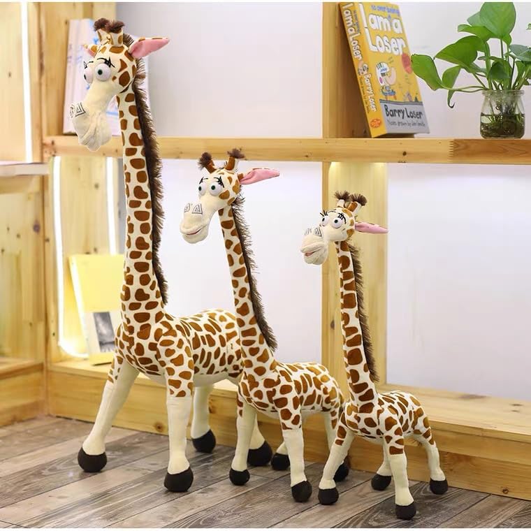 Linda película Madagascar Jirafa Peluche Juguete Jirafa de Peluche Decoración de la habitación de muñecas para niños Regalos de cumpleaños Jirafa 70cm