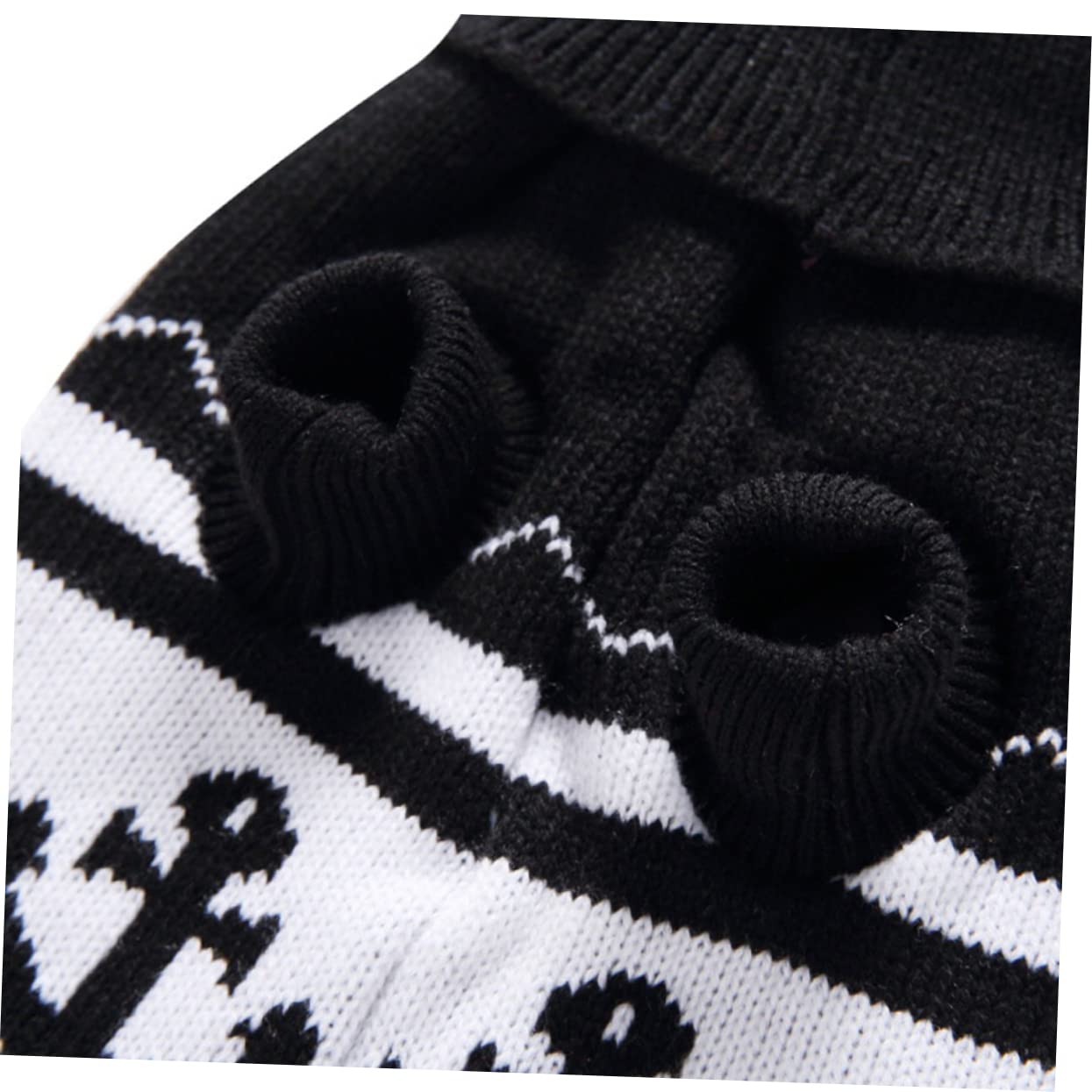 Sosoport 3St Weihnachtswelpenkleidung Weihnachts hundepullover hundekostü Winterkleidung für Hunde Kleiner Hundepullover Weihnachtspullover Kleider gestrickter Pullover für Haustiere Chef