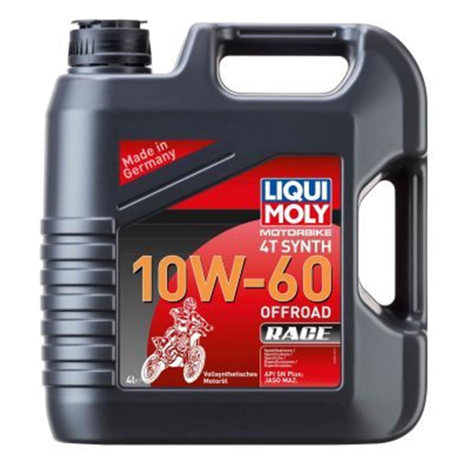 Liqui Moly Motorbike 4T Synth 10W-60 Offroad Race | 4 L | Motorrad 4-Takt-Öl | Art.-Nr.: 3054