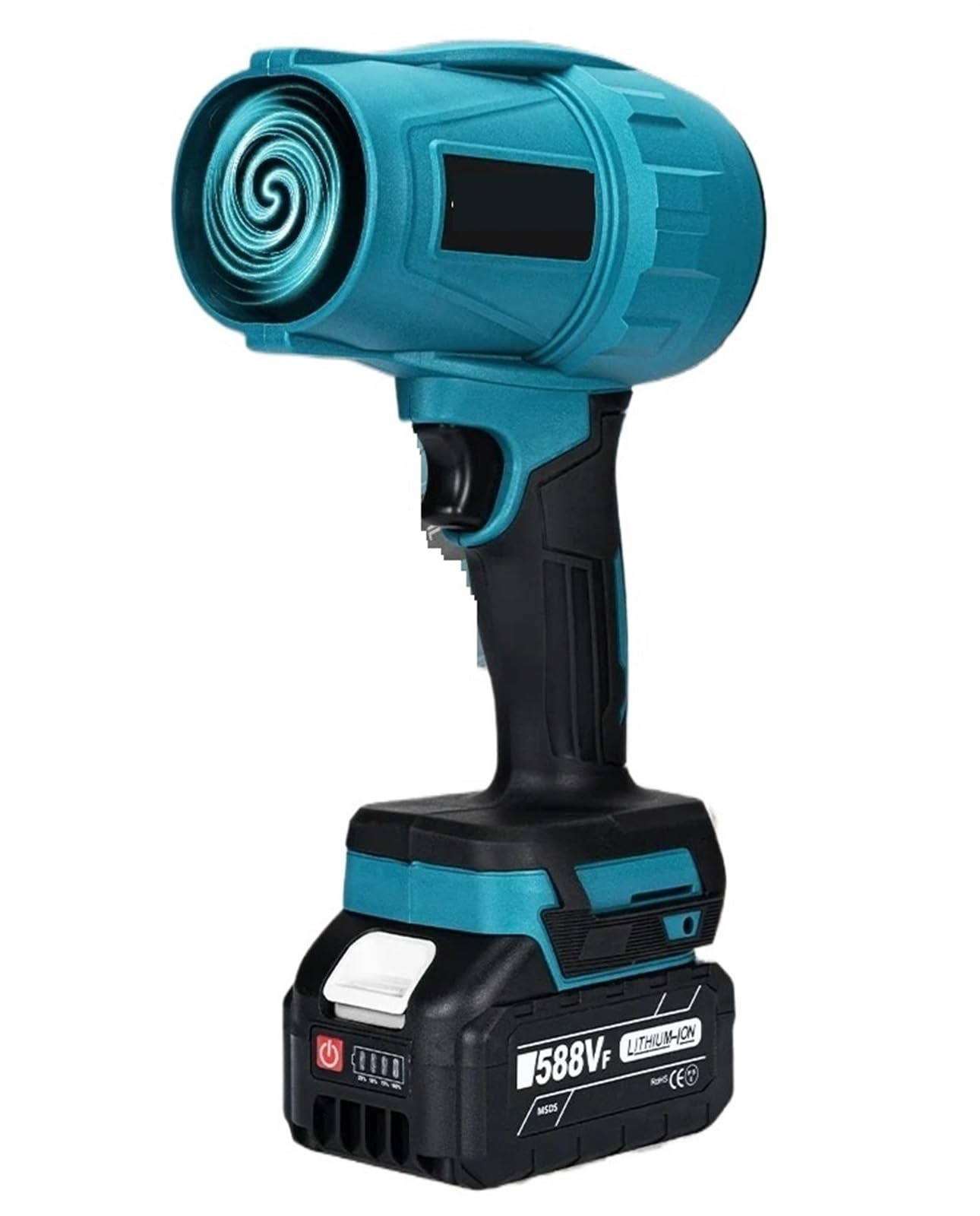 JVDDI Brushless 2000W Electric Turbo Blowers Jet Fan 200M/S Violent Car Dryer Dust Blowing Power Tool