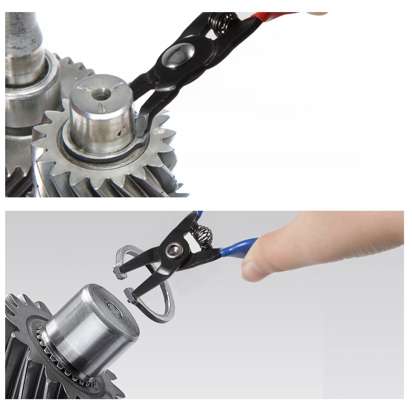 Amazon | LEONTOOL ミニスナップリングプライヤー セット 4本組 穴用 