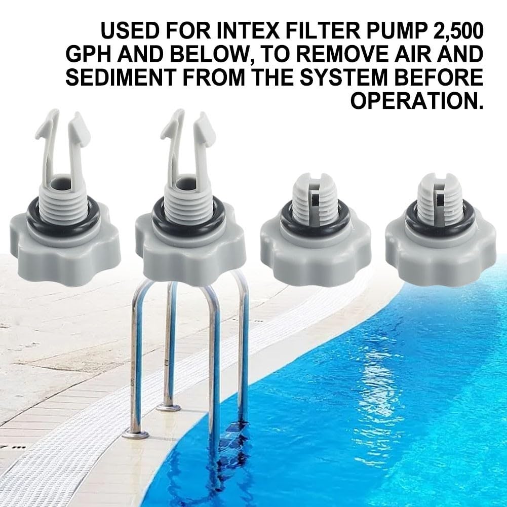 Joints étanchéité Intex Lot Joints Toriques Pour Pompe Filtre à Sable Intex - Valve Air & Joints Étanchéité - Entretien Piscine Kit Réparation Pompe Intex