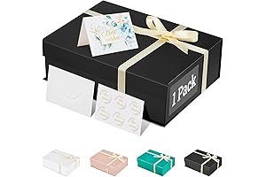 MESHA Exquisite Black Magnetic Gift Box