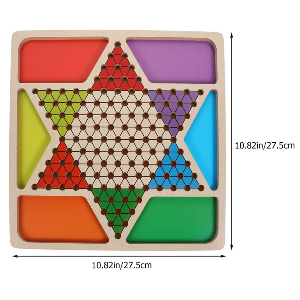 Gobang Checkers Supply 2 in 1 in Legno, Gioco da Tavolo per Bambini