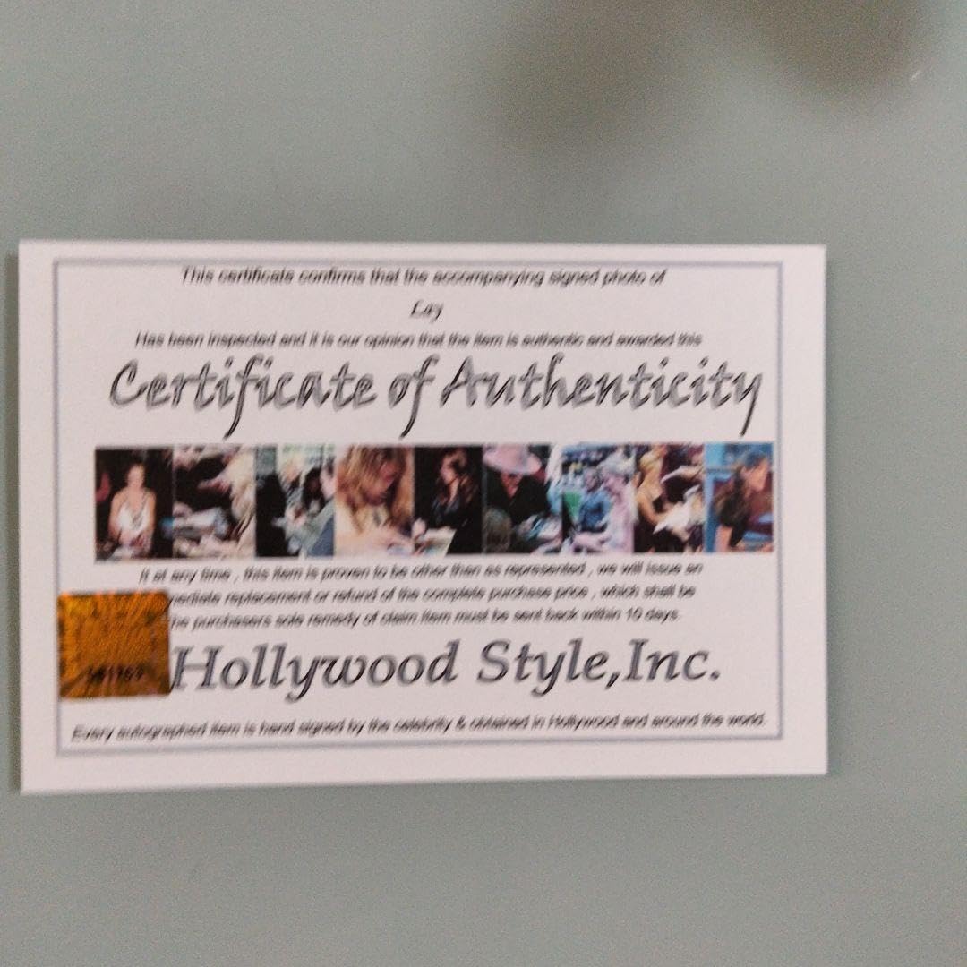 EXO LAY レイ 直筆サイン セール中…レイ直筆サイン入り2Lサイズ写真…Lay…EXO Yahoo