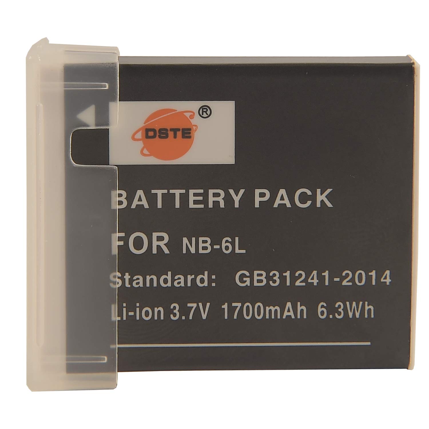 DSTE Rechange Li-ION Batterie Compatible pour NB-6L NB-6LH et Canon PowerShot SX170 is, SX240, SX260, SX270, SX280, SX500, SX510, SX600 HS, IXY 110