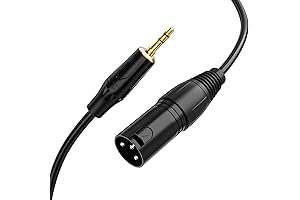 CableCreation 3.5mm to XLR Cable: Sound Amplification Bridge