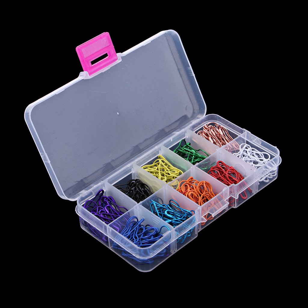 300 épingles à Nourrice Multicolores - Tailles Variées, En Métal, Pour Vêtements, Artisanat, Rangement