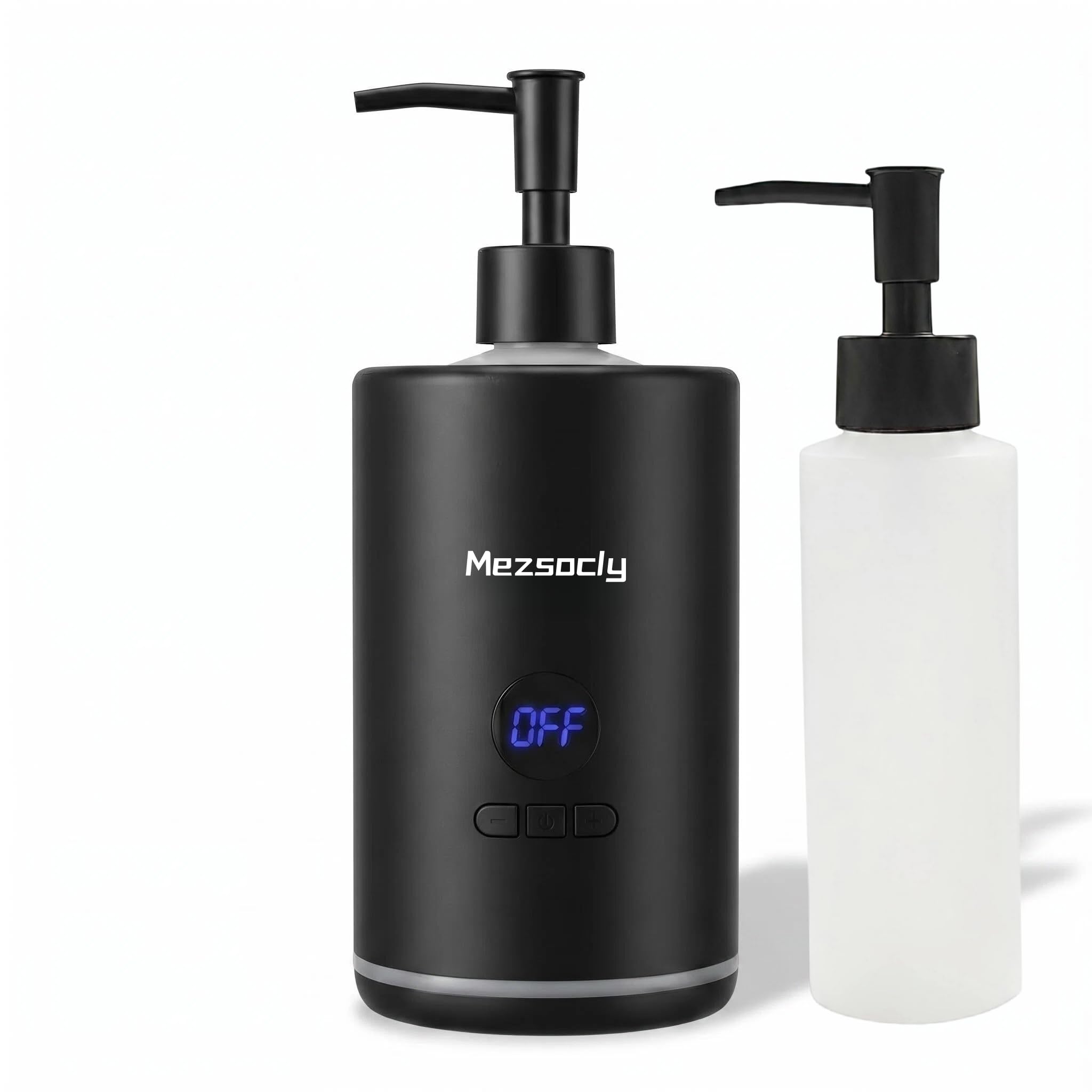 Podgrzewacz oleju do olejków zapachowych, podgrzewacz oleju Mezsocly do masażu, podgrzewacz olejków do ciała, do spa, salonu i salonów fryzjerskich, z dwoma dozownikami butelek oleju, stała