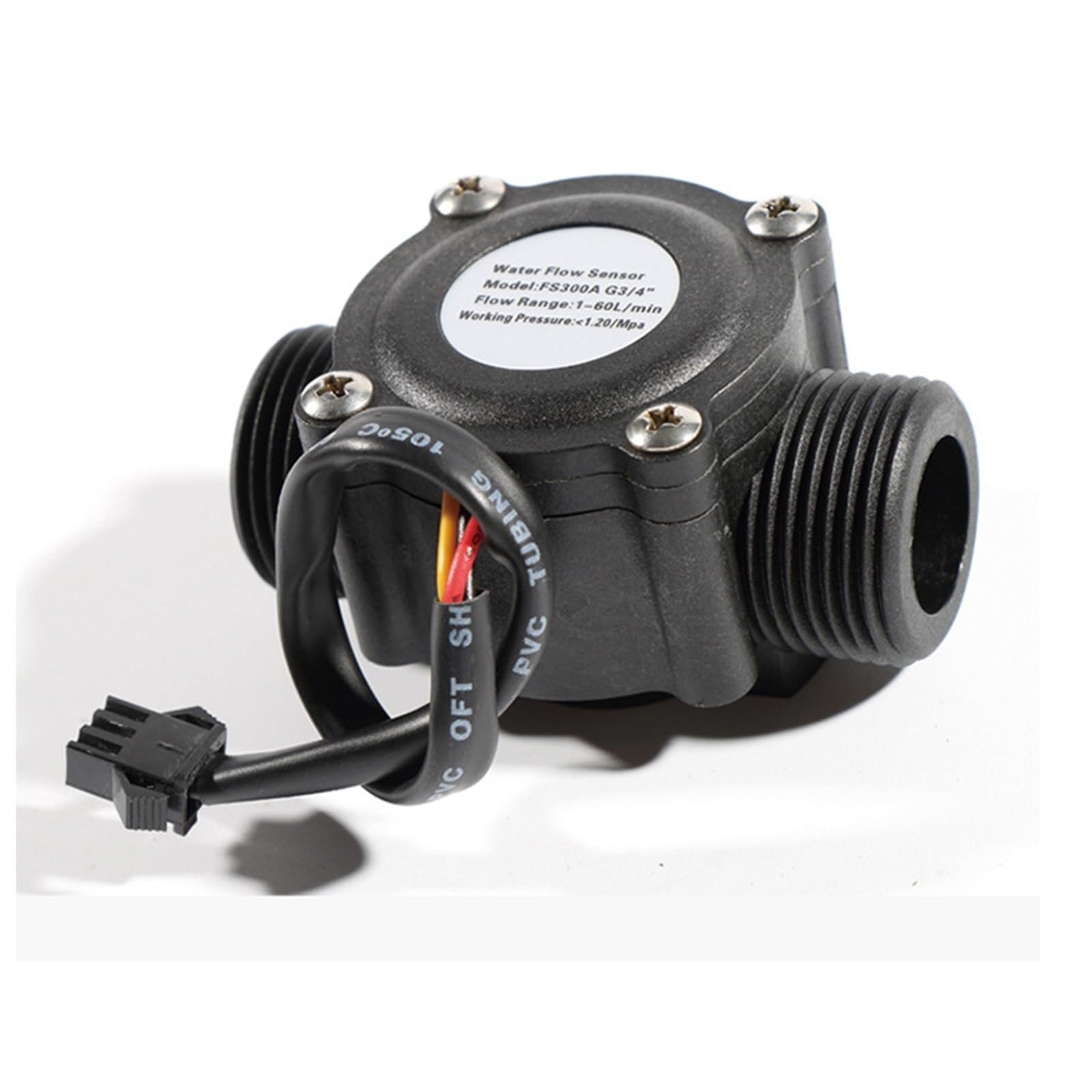 HDPHCRIUN FS300A Pulse Flow Meter G3/4 Interface Hall Sensor 1Pcs
