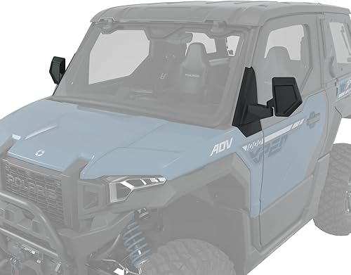 Polaris Espejos plegables ajustables con vista lateral para Polaris XPEDITION, montaje en marco de vehículo, juego de 2, 2884491