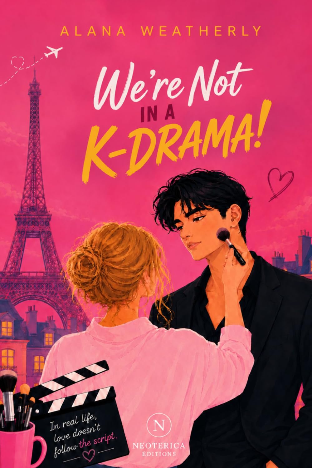 We’re Not in a K-Drama !: A slow-burn K-drama rom-com between a French makeup artist and a Korean superstar.