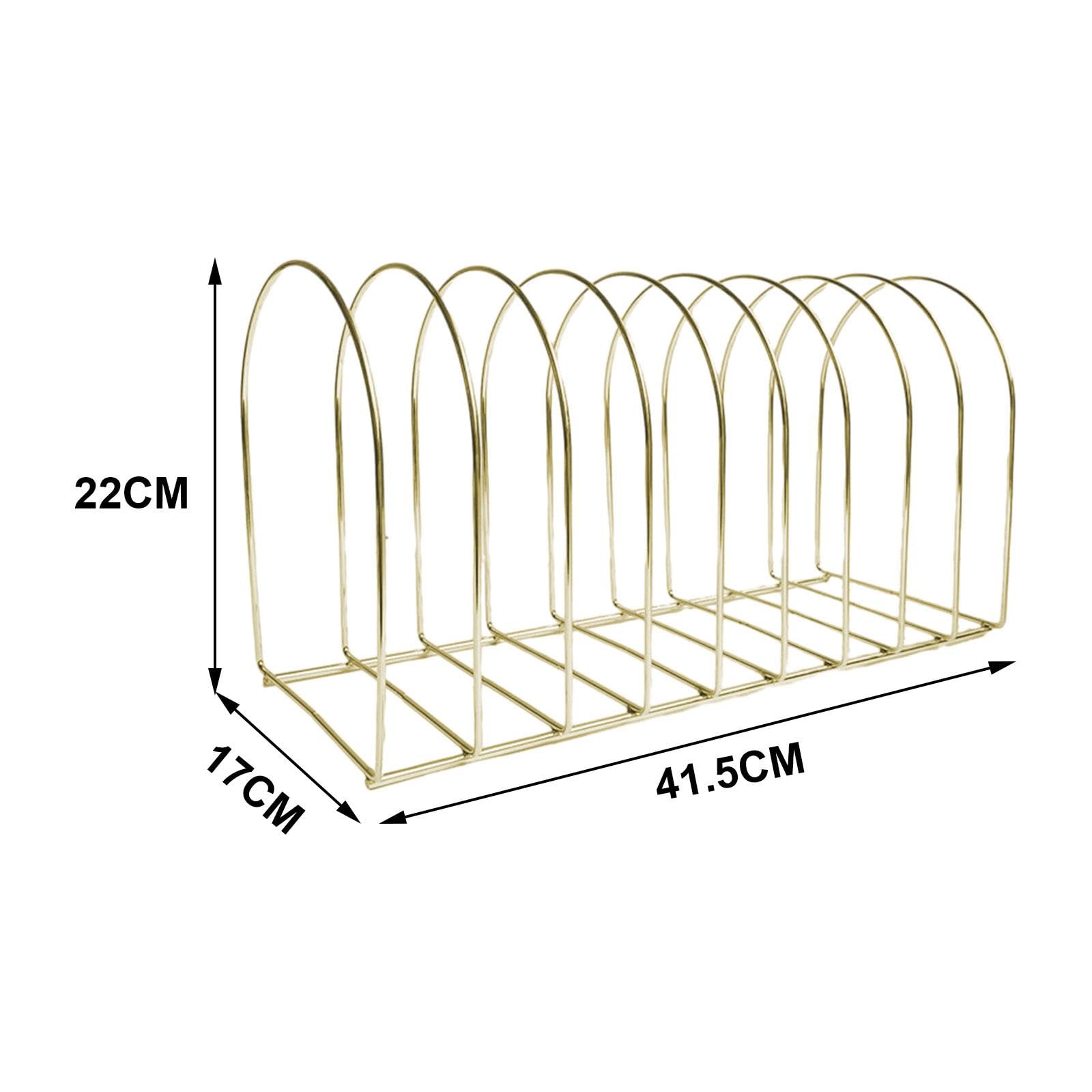 Espositore per Cappelli di Lana Da Tavolo, Moderno Scaffale in Metallo, Porta Cuffia Da Nuoto Decorativo Da Donna, Organizer per Cappelli per L'in, 10 Griglia Oro