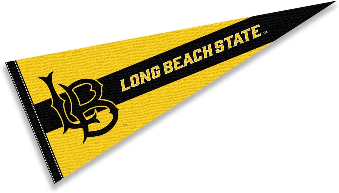 Cal State Long Beach Pennant Full Size Felt