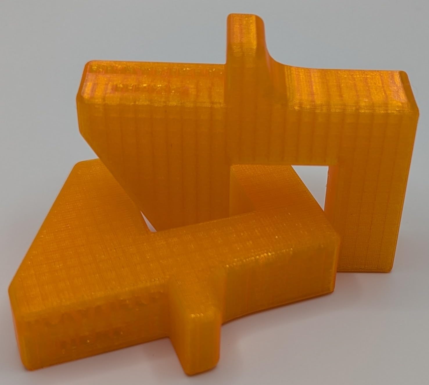 No Gouge Pinball Rubber Playfield Jacks, Set of 2 (Candy Orange)