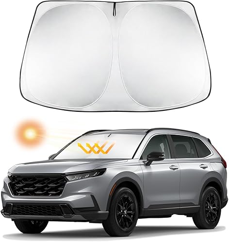 INTGET Parasol para parabrisas delantero para Honda CRV 2024 2023, accesorios para ventana, reflector, pantalla solar, cubierta solar, bloquea los