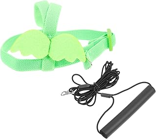 Parliky 1 Conjunto De Coleira De Pássaro Kits De Coleira De Lagarto Colete Externo Arnês De Calopsita E Coleira Arnês De Pássaro Para Animais De Estimação Colete Elástico De Algodão