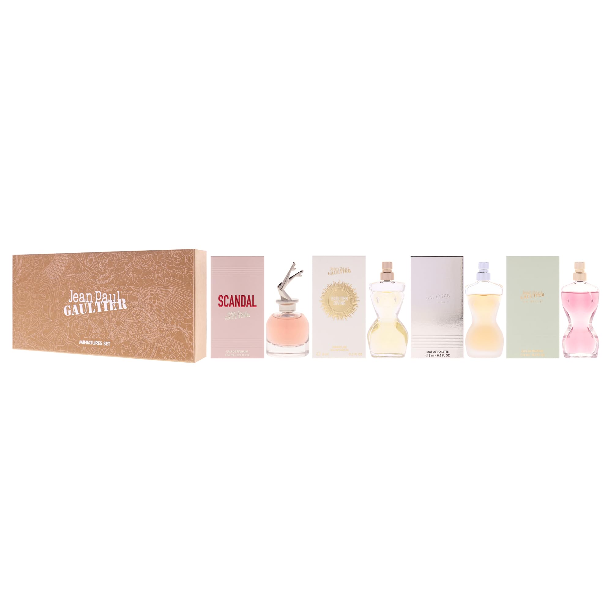 Amazon.com : Miniatures Set by Jean Paul Gaultier for Women - 4 Pc