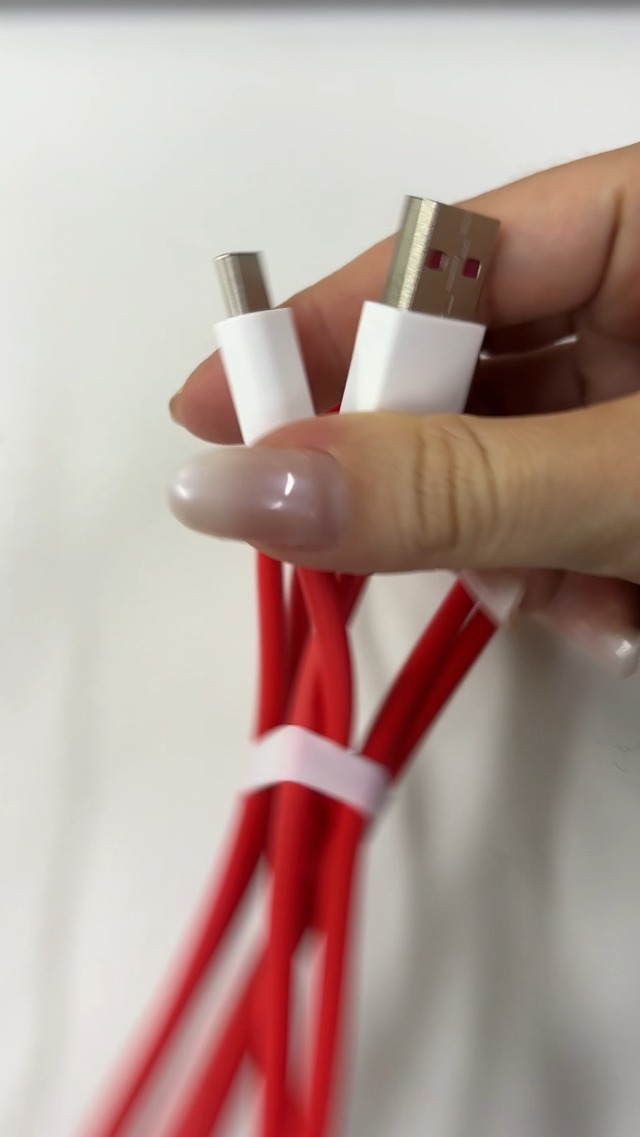 Caricatore USB-C 80W Super-Vooc Con Cavo 1m Per OnePlus, Realme E OPPO, Ricarica Rapida E Sicura