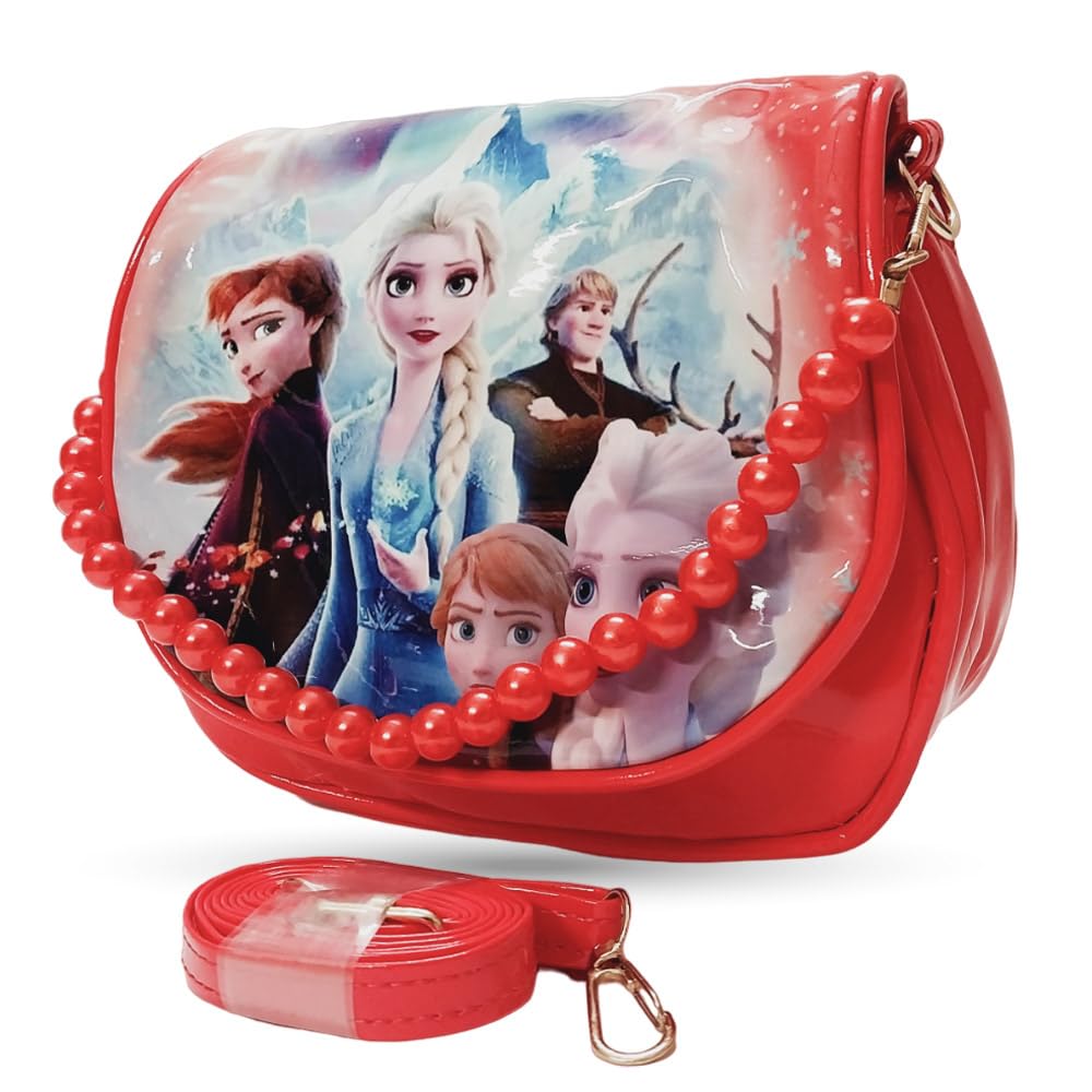 Fashion Street FS Frozen Purse, Elsa Frozen Handbag, Kids Handbag, Princess Handbag, cinderella aurora and snow white sling bag, princess cinderella, Elsa and Anna sling bag, (frozen) (B0CGH9YNSQ) Amazon Price History, Amazon Price Tracker