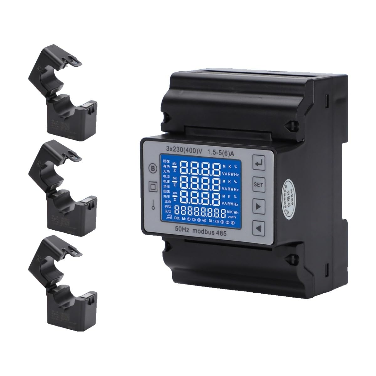 Compteur de rail triphasé 36mm pour optimiser la consommation de l'atelier - 2