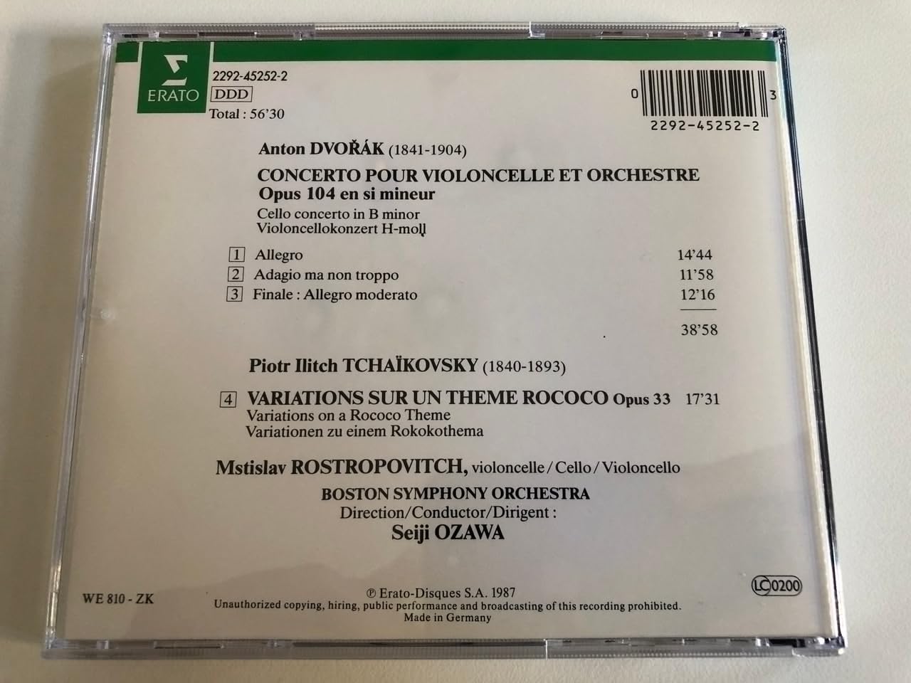 Cellokonzerte / Rokoko-Variationen