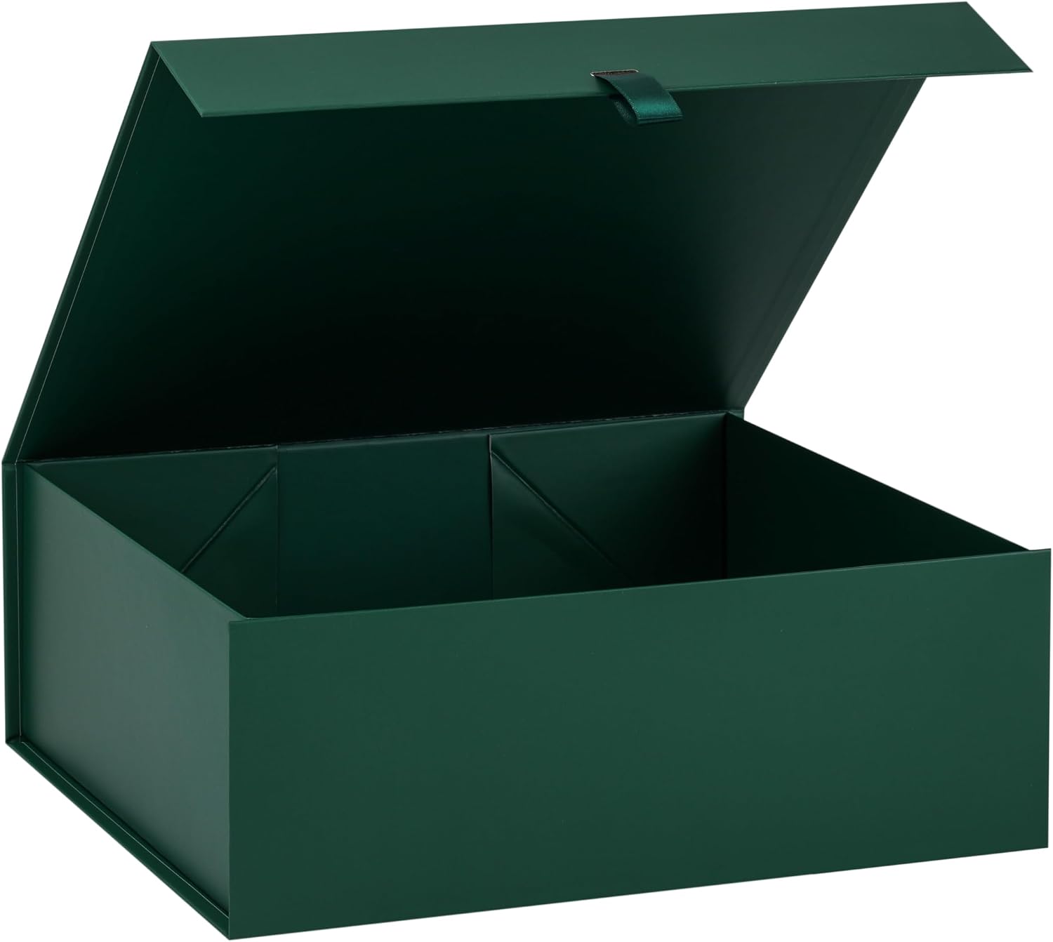 ROSYVA Large gift box,13.5x12x5 inch green gift boxes with Lids for Presents,magnetic gift box for bridesmaid proposal box, Wedding, Birthday, Holiday, Gift Packaging