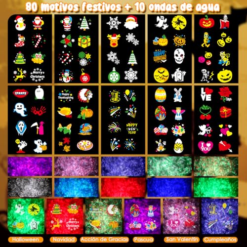 Luces, Home Improvement reflectores luces navidad Marca Nasjac (2)